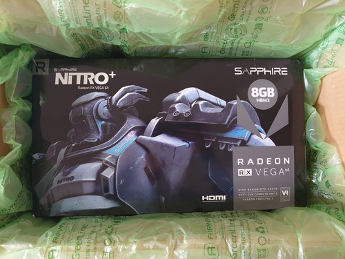 AMD Radeon RX Vega 64 - Sapphire Nitro+ - 8GB HBM2 GPU with box and accessories - Bild 18 von 18