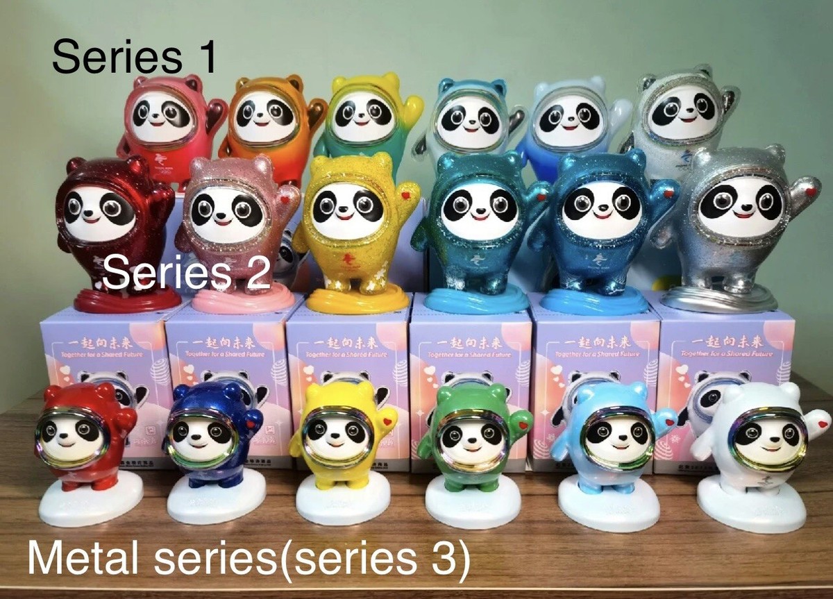 Bing Dwen Dwen 　ビンドゥンドゥン　ブラインドボックス　フィギュア Olympic Bing Dwen Dwen Blind Box Series 2 Case of 6 Panda May