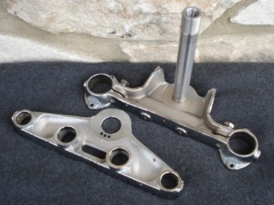 TRIPLE TREE HARLEY 49-91 PANHEAD SHOVELHEAD FORK REPL OE # 45700