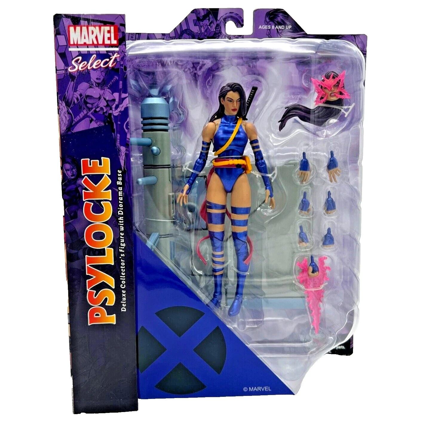 Diamond Select Psylocke Action Figures & Accessories