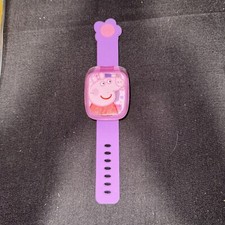 VTech Peppa Pig Learning Watch Pink Purple Activity Games with Sound