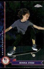 2024 Topps Chrome Olympic & Paralympic Hopefuls #34 Minna Stess