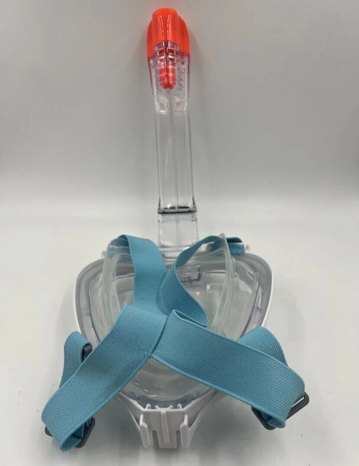 Diving Mask Snorkel Swimming Mask Scuba Swimming Goggle Adult L/XL Full Face UK - Image 3 of 4