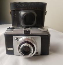 Vintage Heiland Premier 35mm Film Camera Steinheil w/Cassar 45mm F2.8 Lens wCase