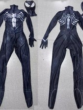 Venom Spider-man Jumpsuit Spiderman Superhero Suit Cosplay Costume Adult Kids