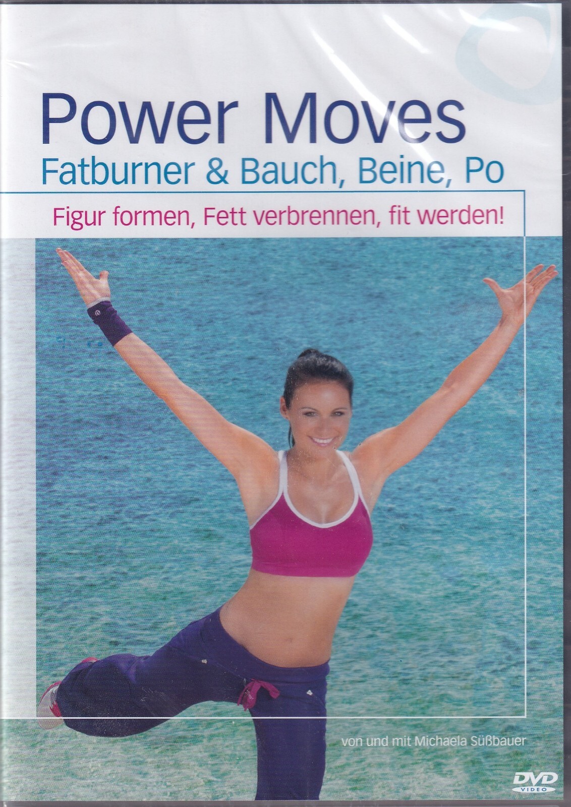 Power Moves Fatburner DVD Fitness Training Bauch Beine Po mit M. Süßbauer #T1052