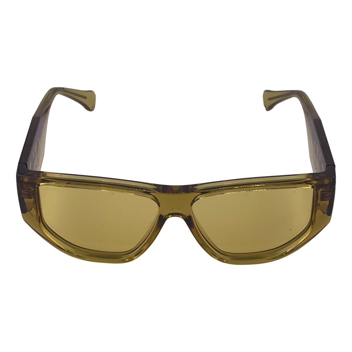 Salvatore Ferragamo Transparent Yellow Sunglasses 56mm 13mm
