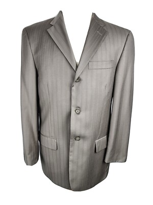 kenneth cole Unlisted Mens Sz 40R 100% Wool Sport Coat S42