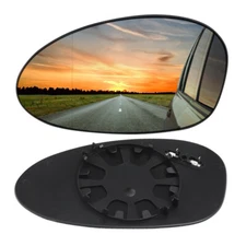 LH For BMW E46 E81E82 E87 E88 E90 E91 E92 E93 Door Side Wind Mirror Glass Heated