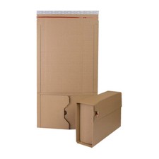 Brown/Manilla Book Wrap Mailer Postal Boxes?Strong?CD, A5, A5+, B5, A4 (400gsm)