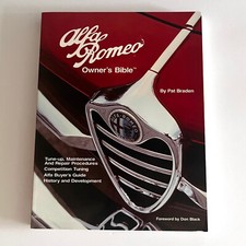 1990s Alfa Romeo Owner's Bible Softcover Book Pat Braden Vintage Autos Mechanic