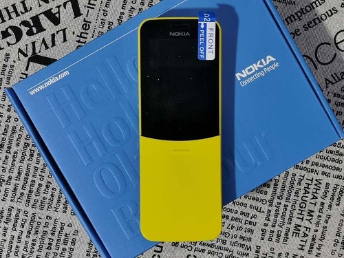Nokia 8110 4G Factory Unlocked 4GB Dual Sim Banana phone Very nice - Afbeelding 5 van 13