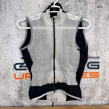 Castelli Rain Vest Men's Extra Large White/Black Cycling Vest