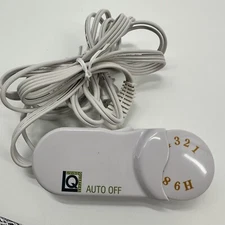 Biddeford Living Quarters Electric Heated Blanket TC13BA Controller 4 Prong TEST