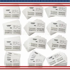 50Pack AZDENT Dental Ortho Brackets Mini Standard Roth/MBT 018/022 Hooks 3/3 4 5