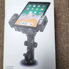 Bracketron Pro-Mount XL ~ GPS/Tablet/iPad /Smartphone 360 Degree Rotation 