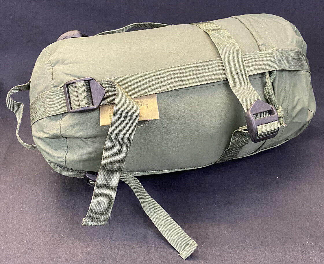 British Military Jungle Lightweight Sleeping Bag Compression Sack