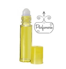 YELLOW GLASS 10 ml REFILLABLE ROLL ON BOTTLE WITH CAP  ROLLER INSERT 144 PACK