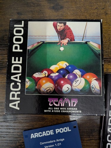 Commodore Amiga - Arcade Pool - Team 17 - Tested Working - Zdjęcie 4 z 7