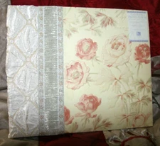 K & COMPANY Wedding Spring Floral Flower Photo Album 100 4" x 6" Refillable  NOS