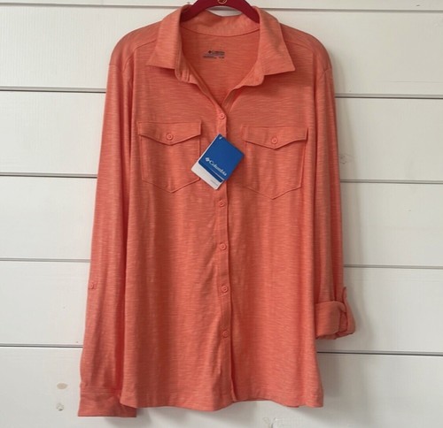 Columbia Rocky Ridge XL Long Sleeve Shirt Top NWT - Picture 2 of 10