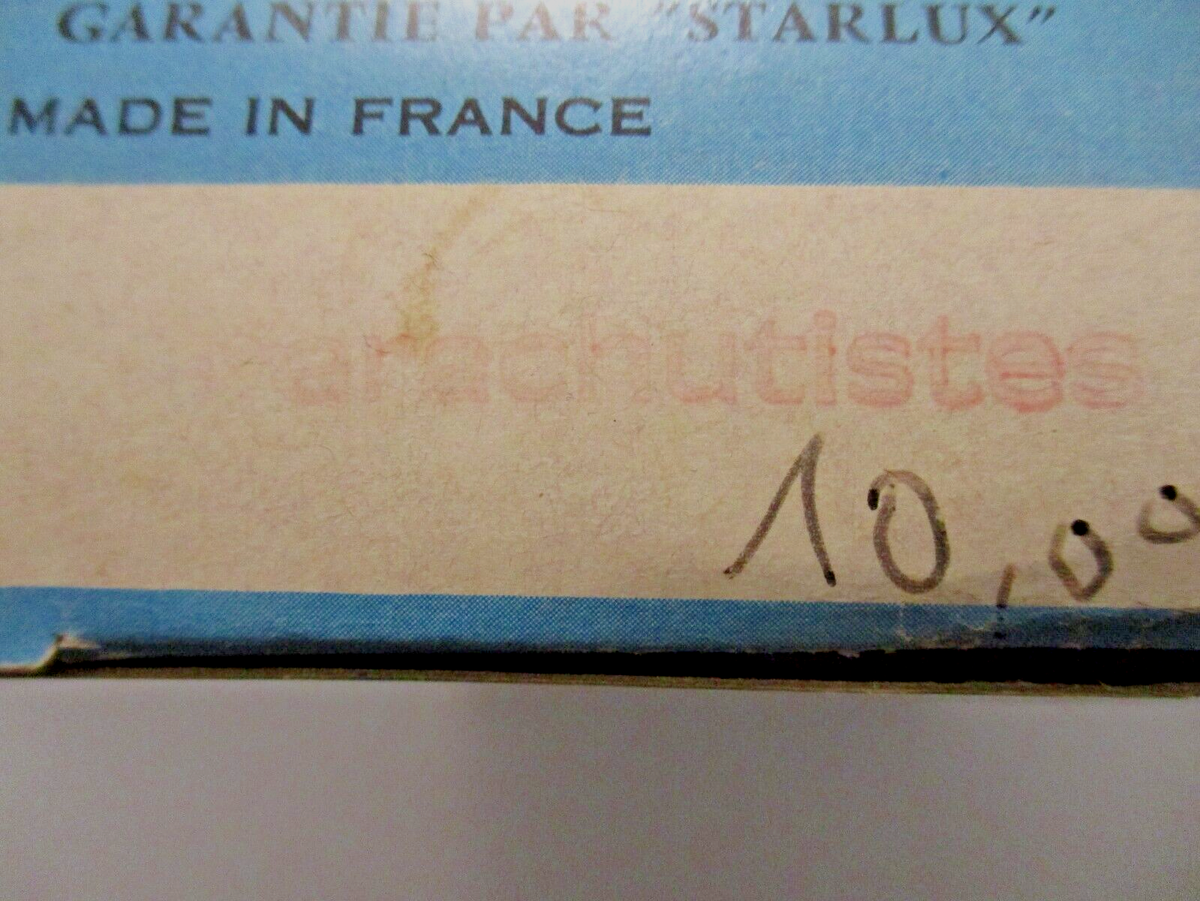 RARE BOITE STARLUX COMPLETE DE 36 FIGURINES 1/50 35mm MARIN A PEINDRE