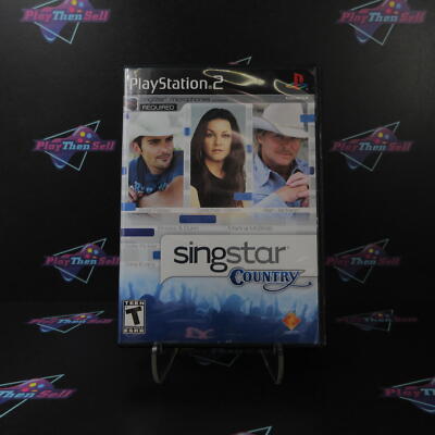 Refurbished SingStar Country Software Only PS2 PlayStation 2 + Reg Card Comple..