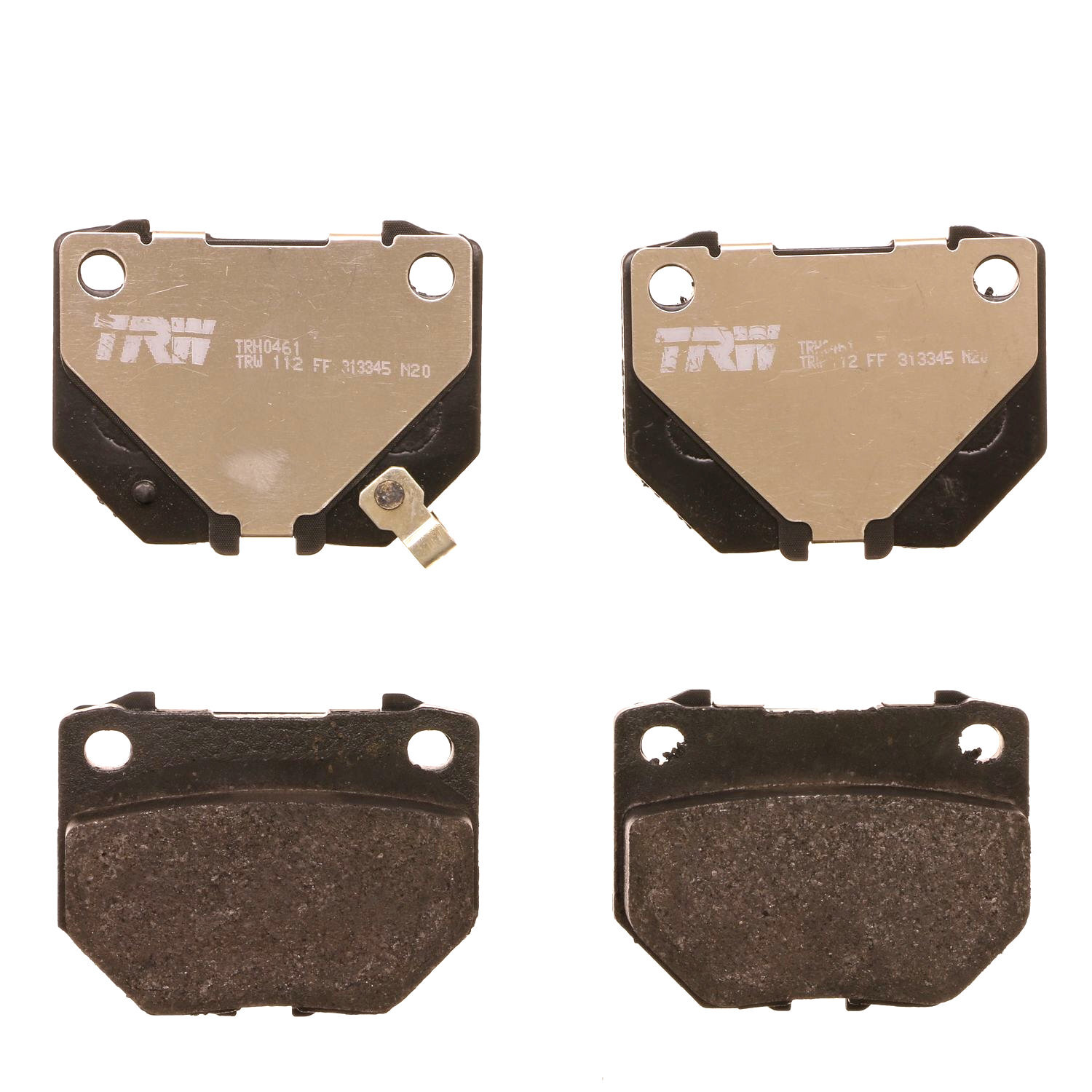 Nissan 300ZX 1989-1996 Rear Disc Brake Pad Set TRW Pro TRH0461