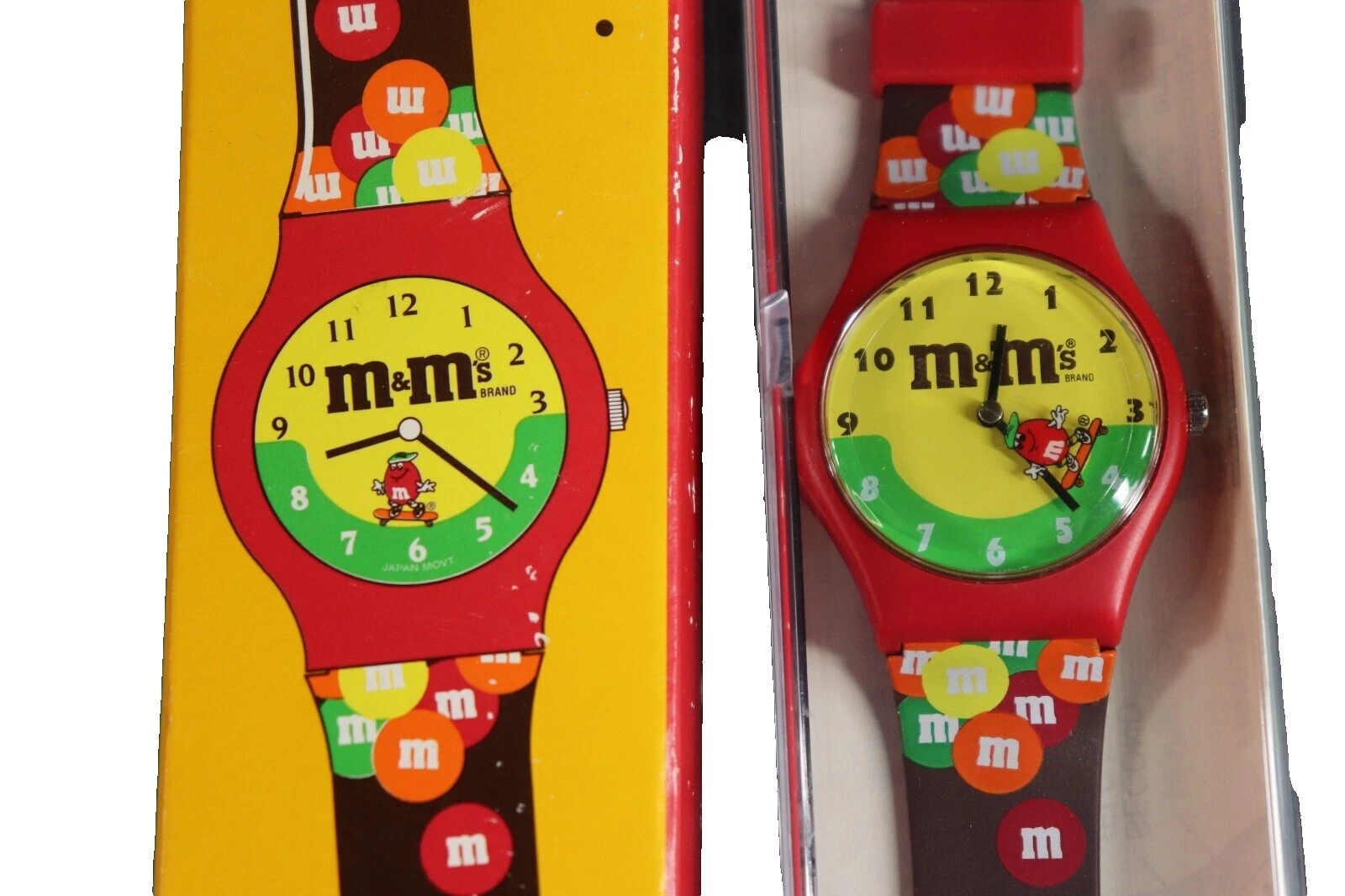 Relojes de pulsera M & M con dial de 12 horas