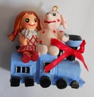 Rudolph Reindeer Island MISFIT TOY Ornament SPOTTED ELEPHANT TRAIN RAGDOLL Dolly — photo 2