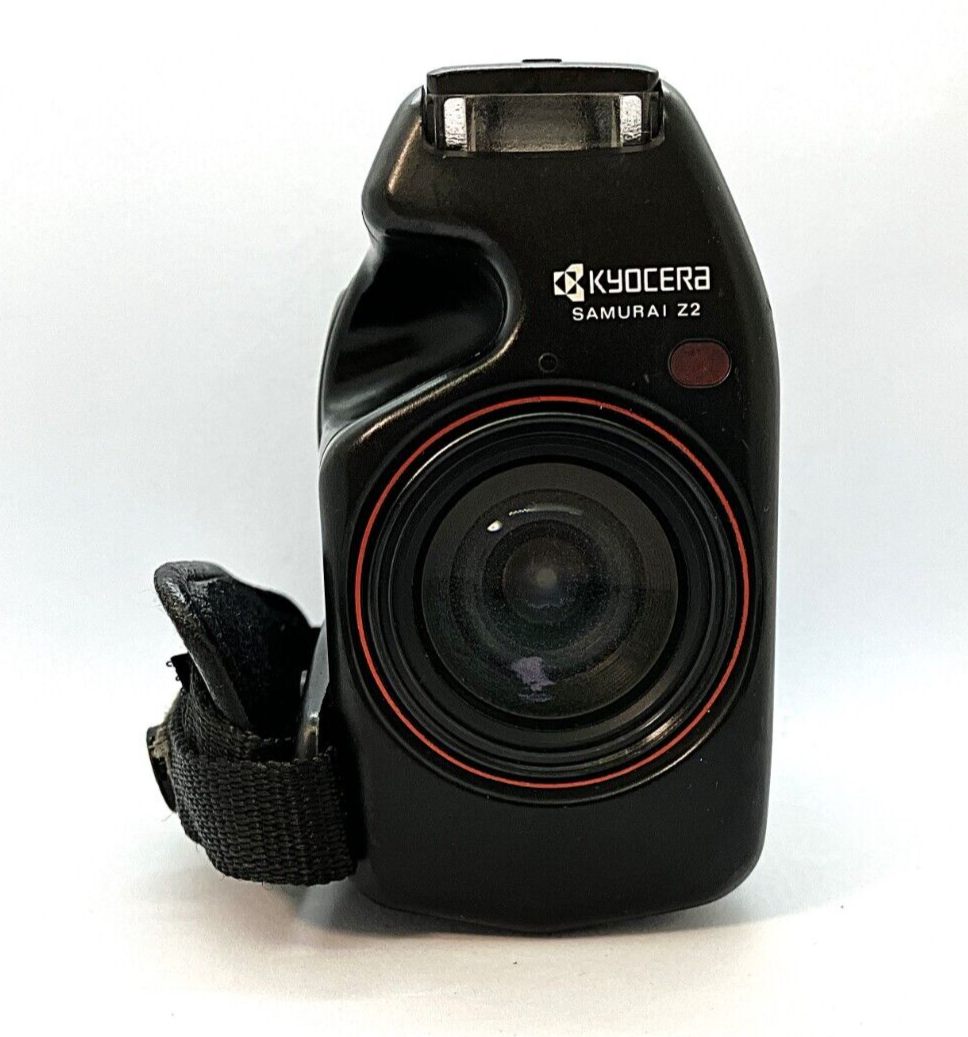 ★専用★KYOCERA SAMURAI Z2 コンパクトフィルムカメラ #73g 中古】KYOCERA 京セラ SAMURAI Z2 コンパクトフィルムカメラ