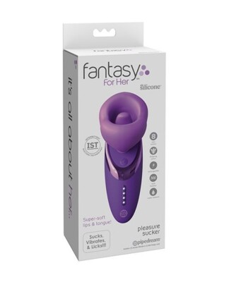 FANTASY FOR HER SUCKER SUCKING & VIBRATING CLITORAL VIBE