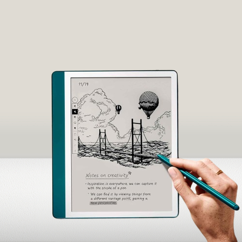 Amazon Kindle Scribe 2024 2nd gen 64GB storage Jade Green 10.2 inch display - Picture 1 of 5