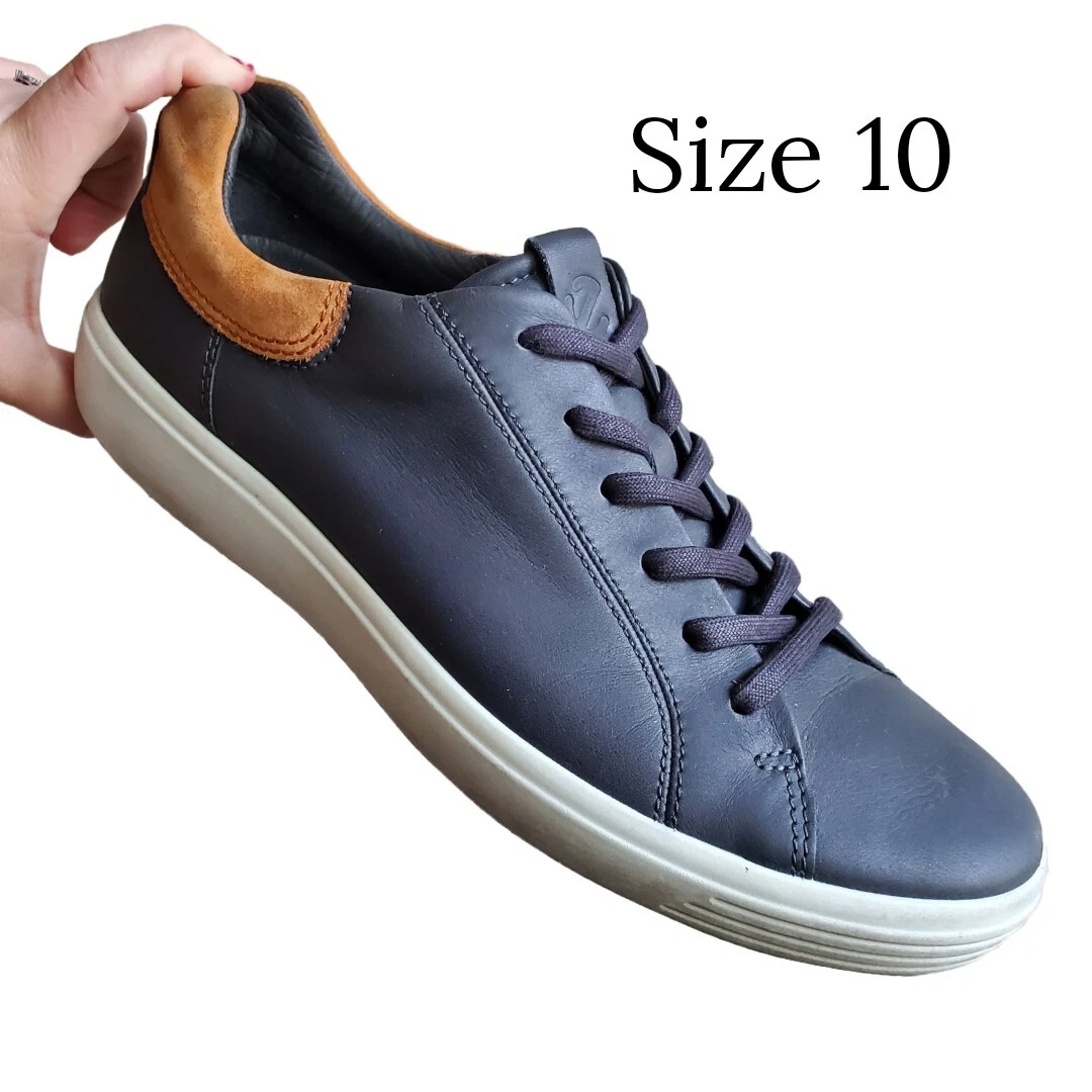 ECCO Soft 7 City Sneaker Slate Gray Mens Size 10 Casual