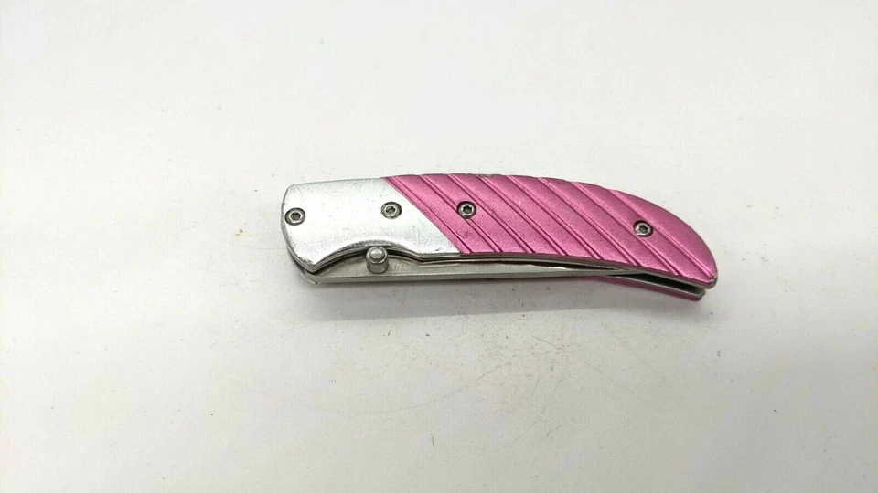 Cuchillo de Bolsillo Plegable Browning Modelo 5622 Prism II Forro Bloqueo Borde Liso Rosa SS Foto 2 de 2