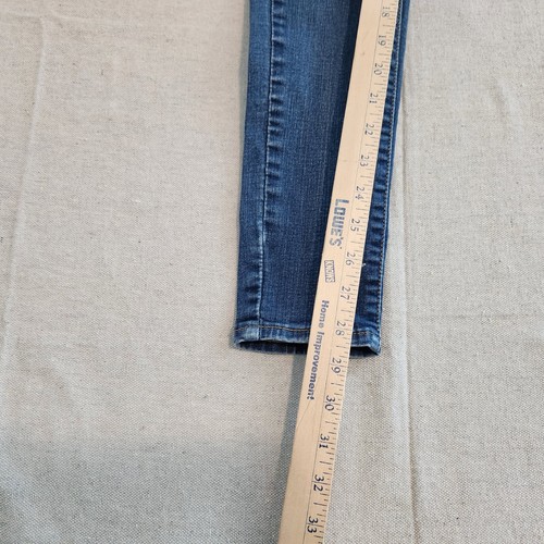 Levis Jeans Womens 28 Blue 710 Super Skinny Denim Stretch 28x30 - Picture 5 of 17