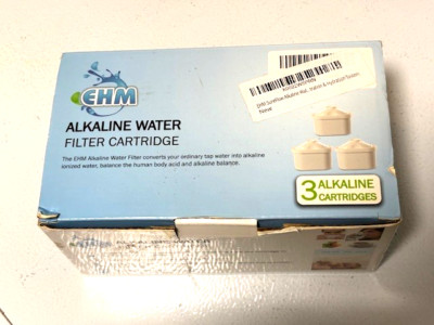 2 Pack - EHM SureFlow Alkaline Water Pitcher Replacement Cartridges