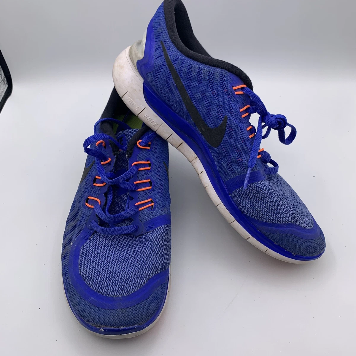 Nike Free 5.0 Women Size 8 Shoes Blue Running Mesh 724383401