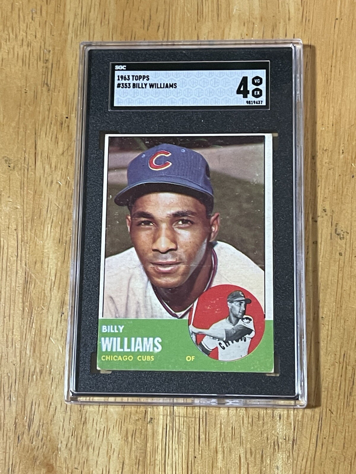 1963 Topps Billy Williams 353 SGC 4