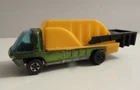 1969 HOT WHEELS REDLINE THE HEAVYWEIGHTS DEPT OF SANITATION TRUCK LIME GREEN SEE