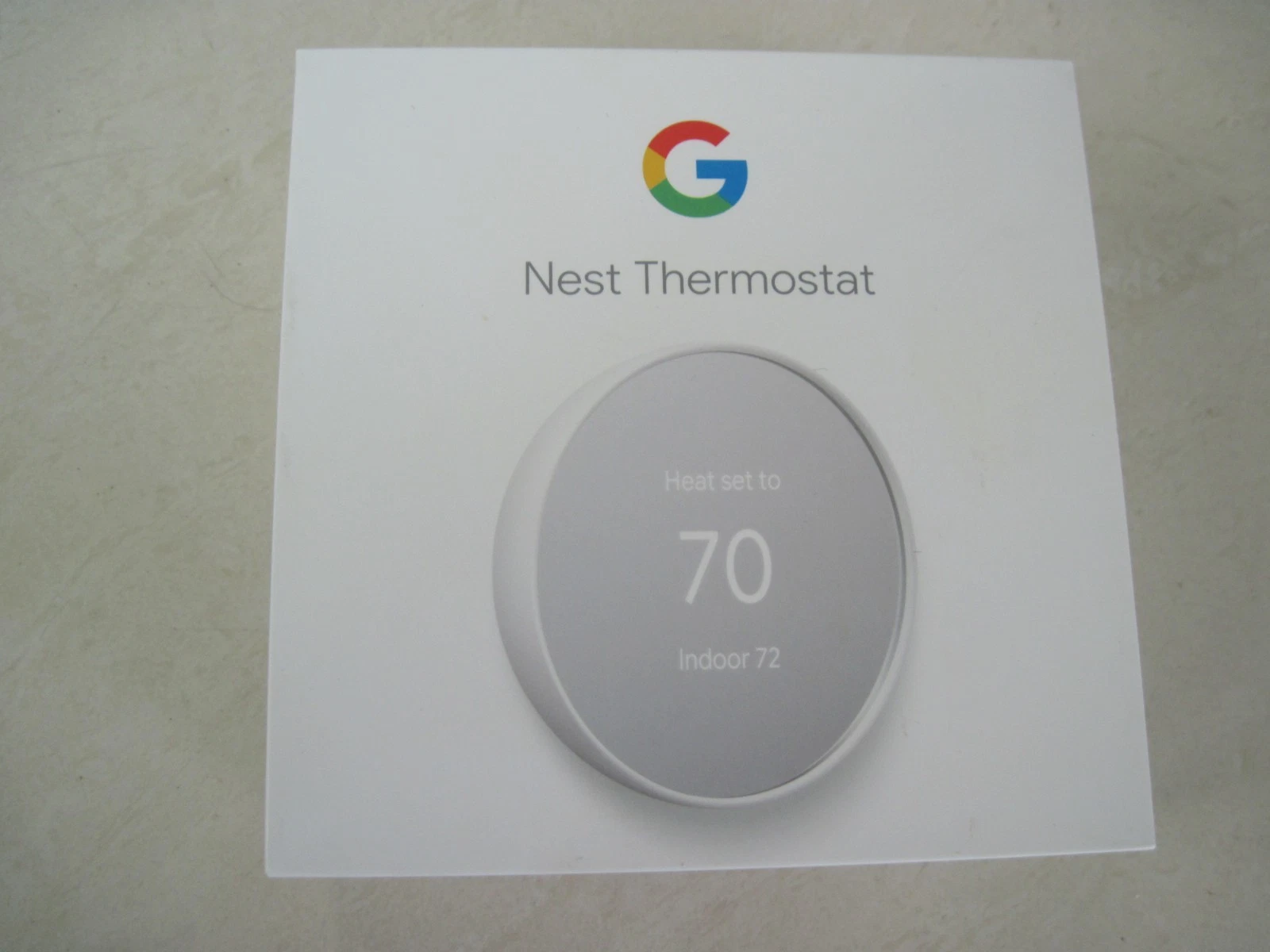 Google Nest Thermostat 4th Gen Snow G4CVZ Smart WiFi Programmable w Base
Opens in a new window or ta