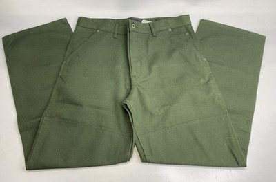 Canada Goose Mens Pant Moss Khaki Green Size 36 Beaumont Cotton Canvas Straight