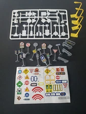 Children's Toy Car Miniature Traffic Road Signs