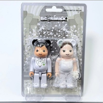 BE RBRICK Greeting Wedding 2 PLUS 100 Brandneu Ungeöffnet Bearbrick MEDICOM...