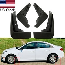 4pcs Front Rear Mud Flaps Splash Guards Mudguards For Chevy Cruze Sedan 16-19 4pcs Front Rear Mud Flaps Splash Guards Mudguards For Chevy Cruze Sedan 16-19