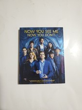 NOW YOU SEE ME NOW YOU DON'T 3 BLU-RAY WITH SLIPCOVER NO DIGITAL, LOT D4,