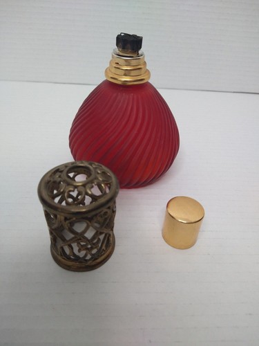 Alexandria Symphony Lampada Profumo Casa Vetro Rotante Rosso - Foto 4 di 10