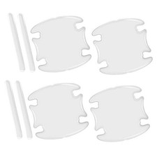 8PCS Car Door Handle Scratch Protector, Transparent Waterproof Anti White