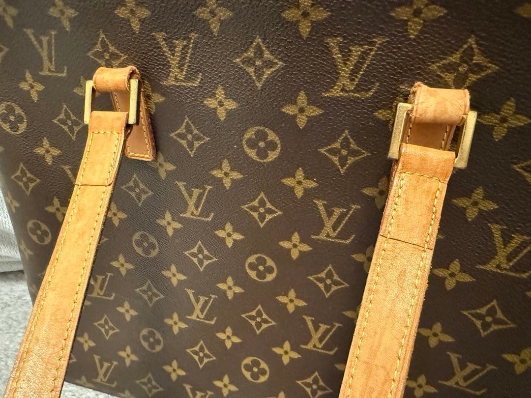 LOUIS VUITTON Luco Tote Bag Handbag M51155 Monogram Brown Women's Auth thumbnail 4
