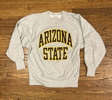 Vintage 90s Arizona State ASU Champion Reverse Weave Crewneck Size L